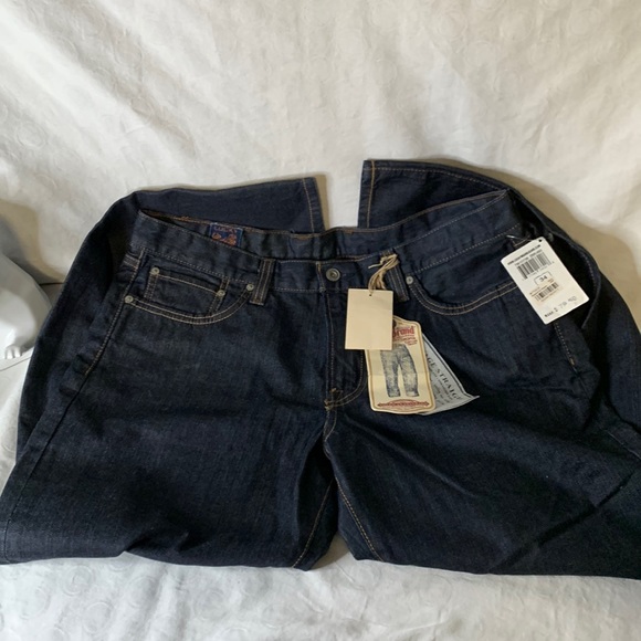 NWT Lucky Brand Mens Jeans Dark Wash Vintage Straight Leg - Picture 2 of 9